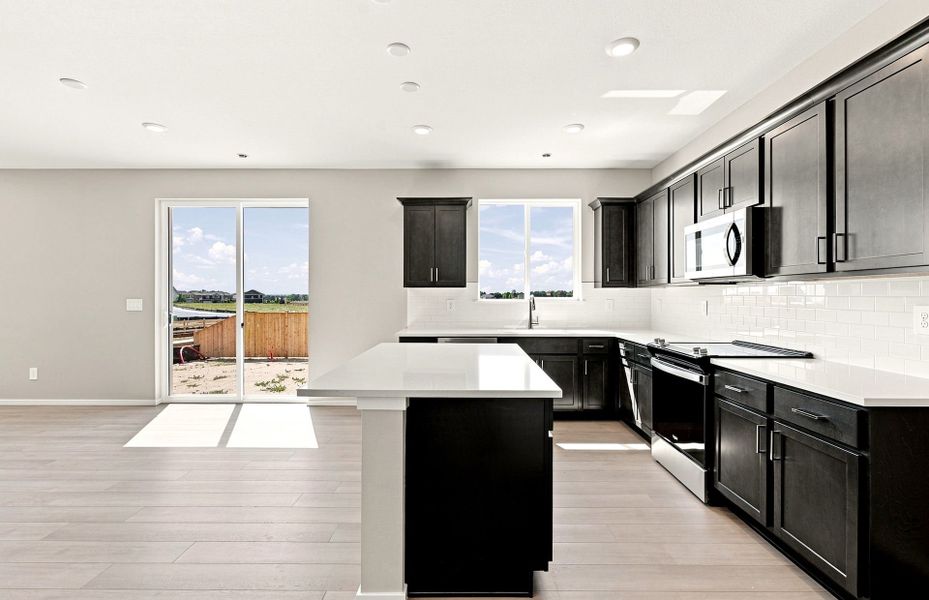 Furnished interior view inside a new home in Murata Farms, Fort Lupton (Image 13).