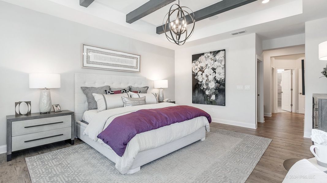 Representative furnished interior of a home built from the Promenade by Epcon Communities in The Courtyards by The Manor, Alpharetta (Image 18).