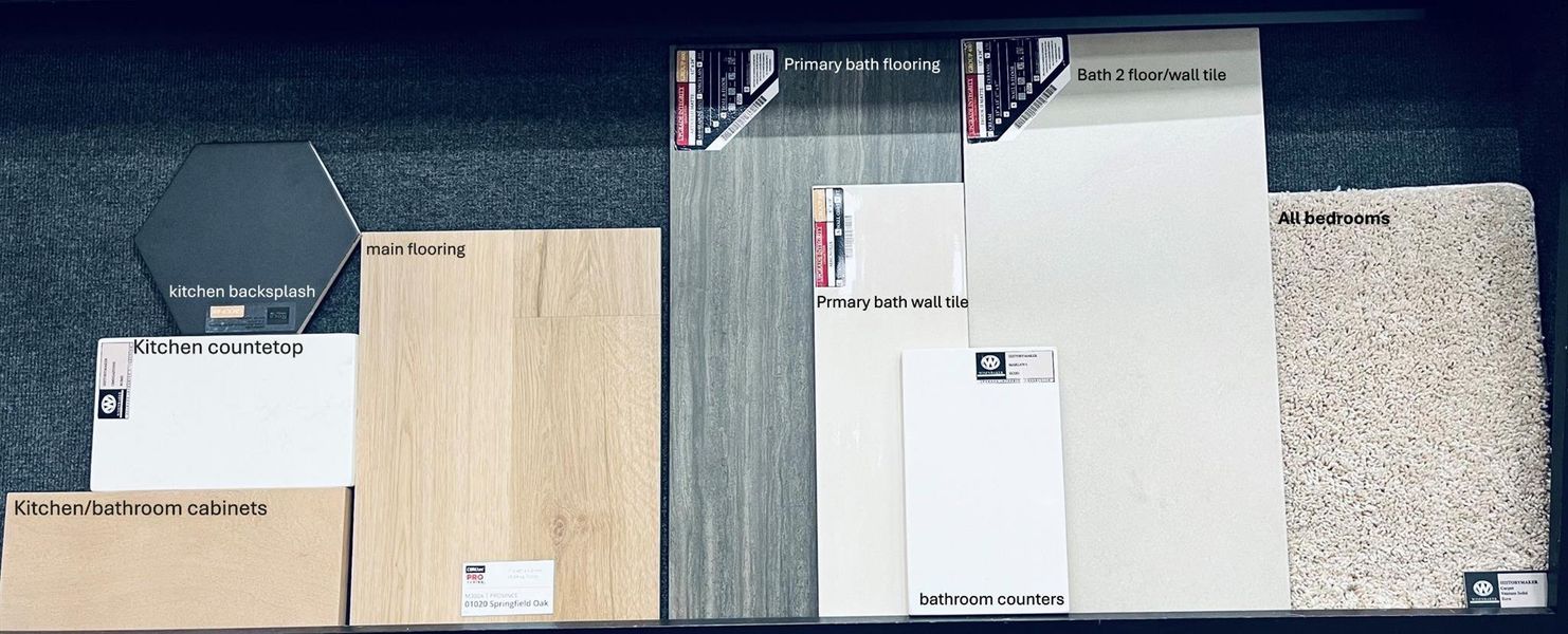 Sample of building materials used in homes in , Katy (Image 14).