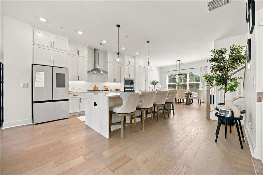 Furnished interior view inside a new home in , Alpharetta (Image 27). Furnished interior view inside a new home in , Alpharetta (Image 27).