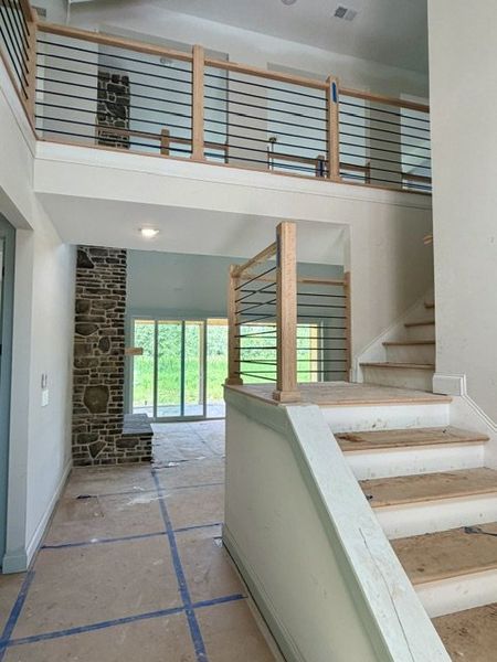 In-progress construction of a new home in Harmon Springs, Carrollton, GA (Image 9).