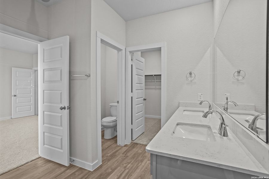 Furnished interior view inside a new home in Garden Grove, San Antonio (Image 4). Furnished interior view inside a new home in Garden Grove, San Antonio (Image 4).