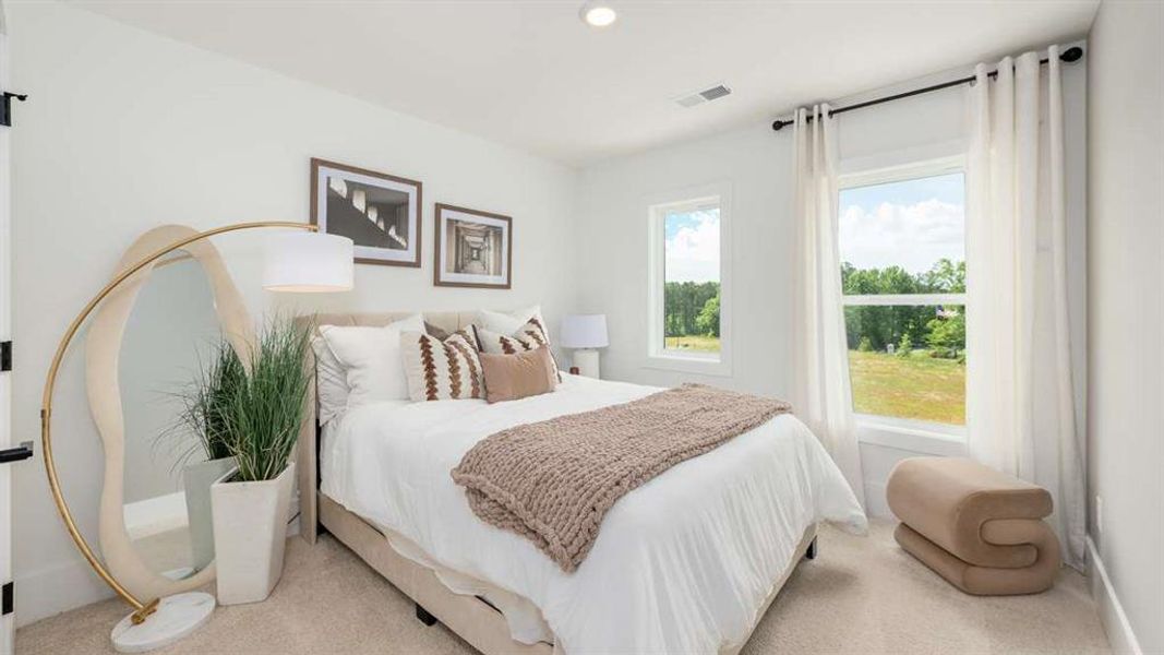 Furnished interior view inside a new home in Overlook at Peachtree Corners, Peachtree Corners (Image 24).