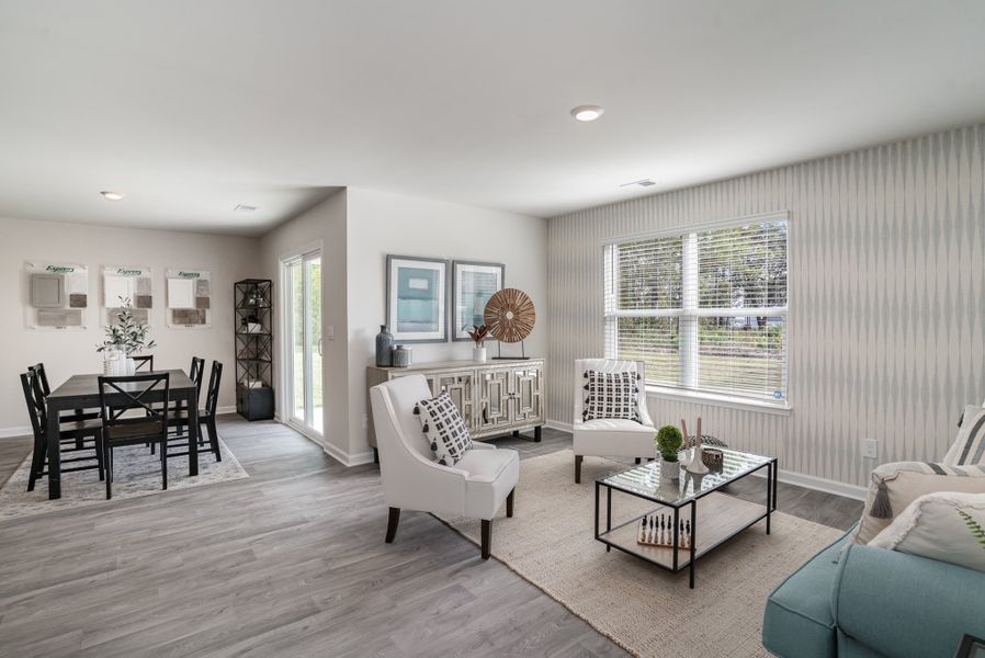 Representative furnished interior of a home built from the CALI by D.R. Horton in The Meadows at Wildwood Village, Shallotte (Image 21).