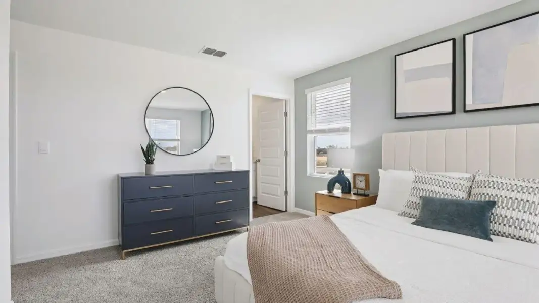 Furnished interior view inside a new home in Atria at Ridgewood Lakes, Davenport (Image 15).