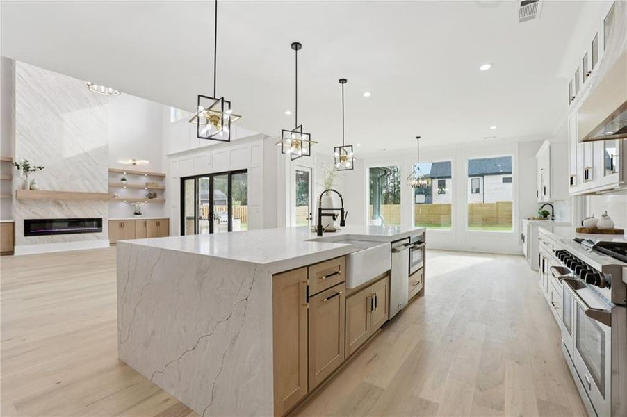 Furnished interior view inside a new home in , Lawrenceville (Image 20).