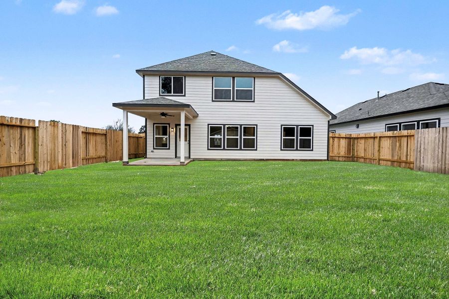 Exterior details and patio area of a home in , Bay City (Image 3). Exterior details and patio area of a home in , Bay City (Image 3).