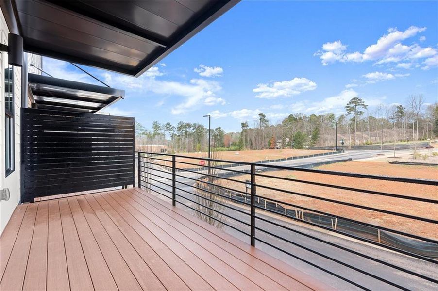 Exterior details and patio area of a home in , Alpharetta (Image 30).