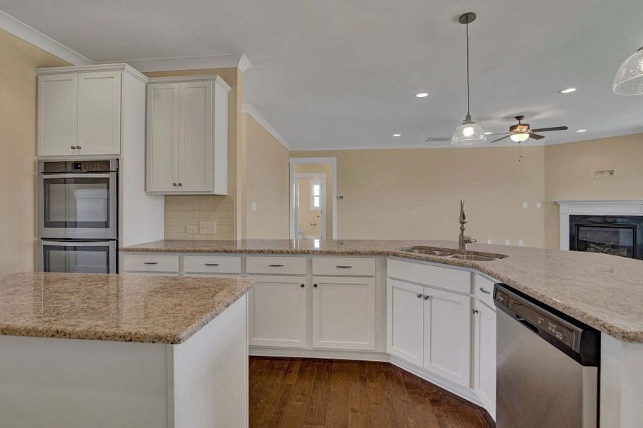 Representative furnished interior of a home built from the Bladen by Caviness & Cates Communities in Maggie Way, Wendell (Image 119).