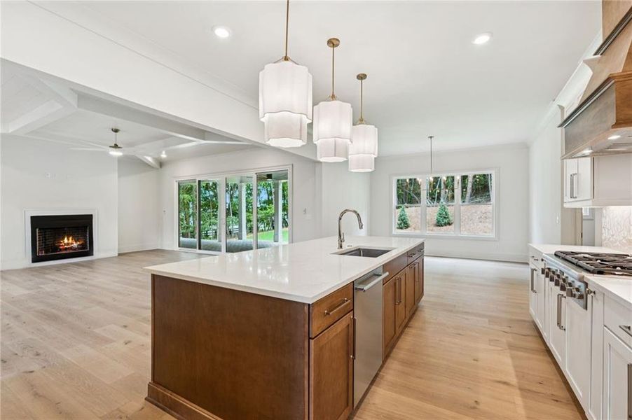 Furnished interior view inside a new home in , Cumming (Image 12).