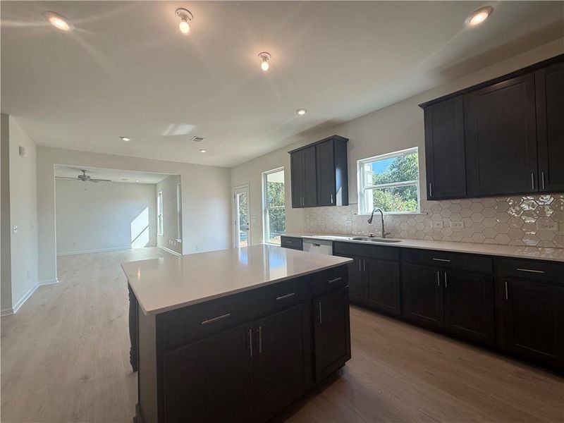 Furnished interior view inside a new home in Maple Village, Adairsville (Image 6).