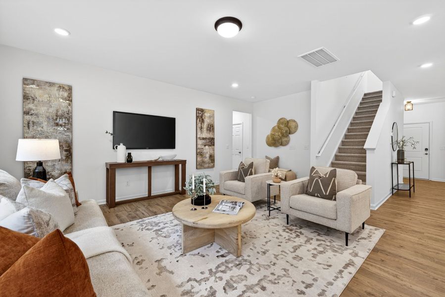 Furnished interior view inside a new home in Nathans Ridge, Lillington (Image 11).