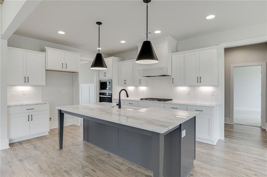 Furnished interior view inside a new home in , Buford (Image 8).