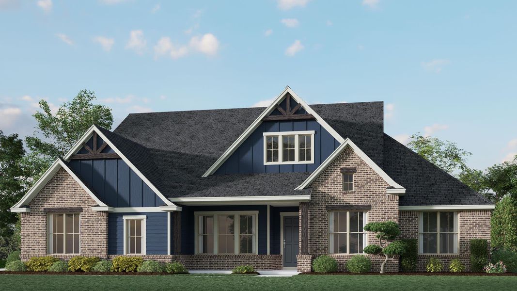 Elevation C | Concept 3009 at Hidden Creek Estates in Van Alstyne, TX by Landsea Homes