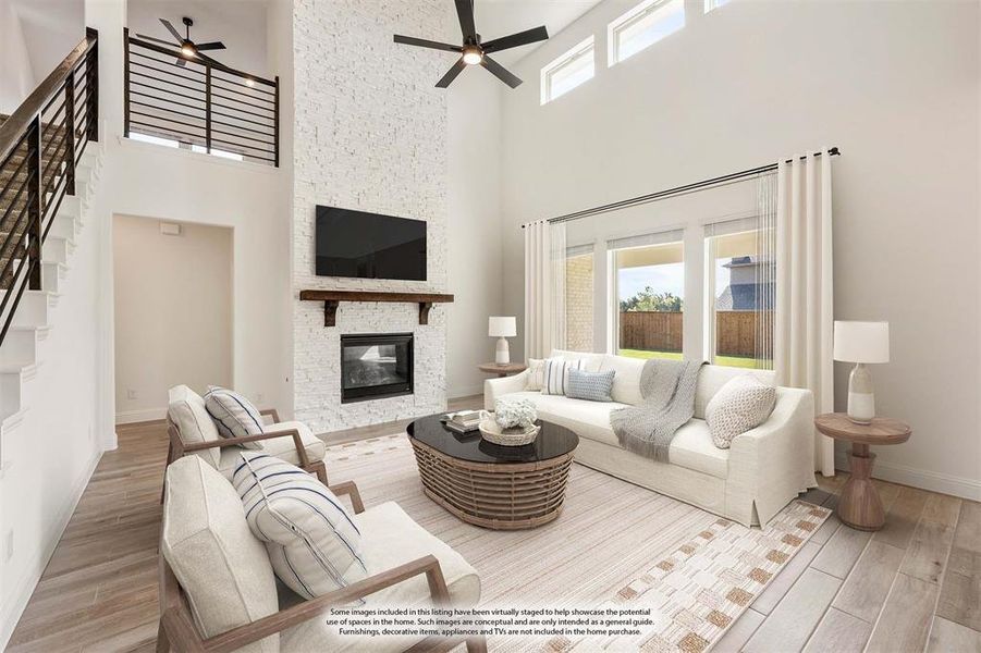 Furnished interior view inside a new home in Terracina, Rockwall (Image 8).