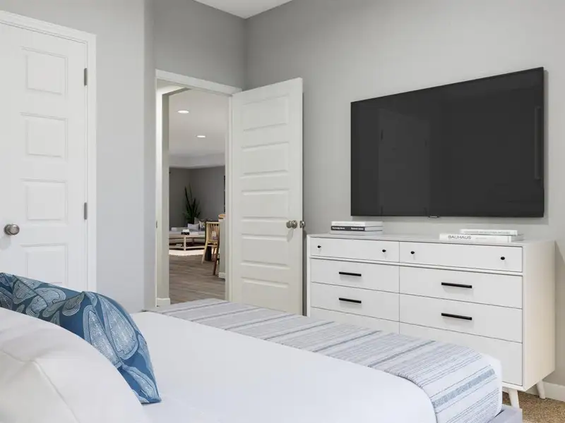 Furnished interior view inside a new home in Deer Creek, Fort Worth (Image 8).