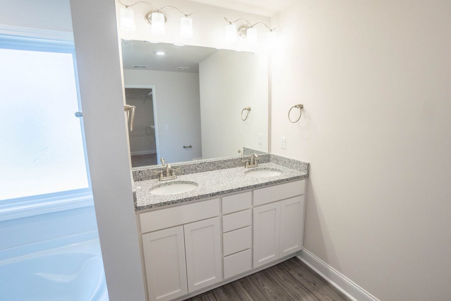 Representative furnished interior of a home built from the Saluda by Hurricane Builders in Southern Column Estates, Florence (Image 8).