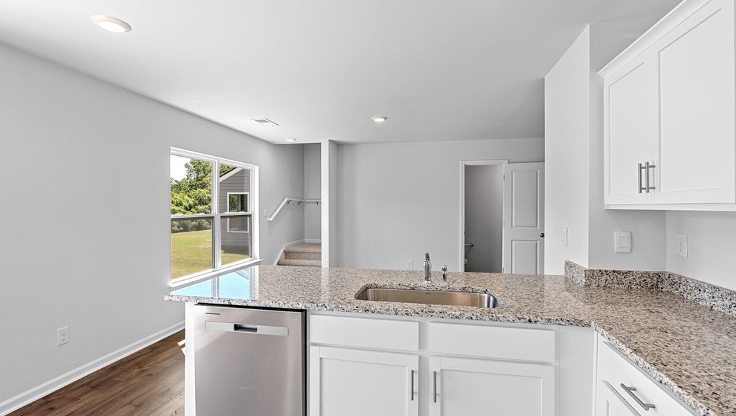 Furnished interior view inside a new home in Tyger Pines, Moore (Image 13).