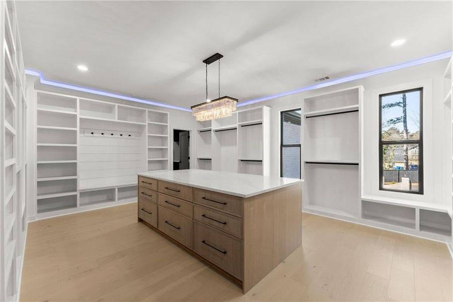 Furnished interior view inside a new home in , Hoschton (Image 64).