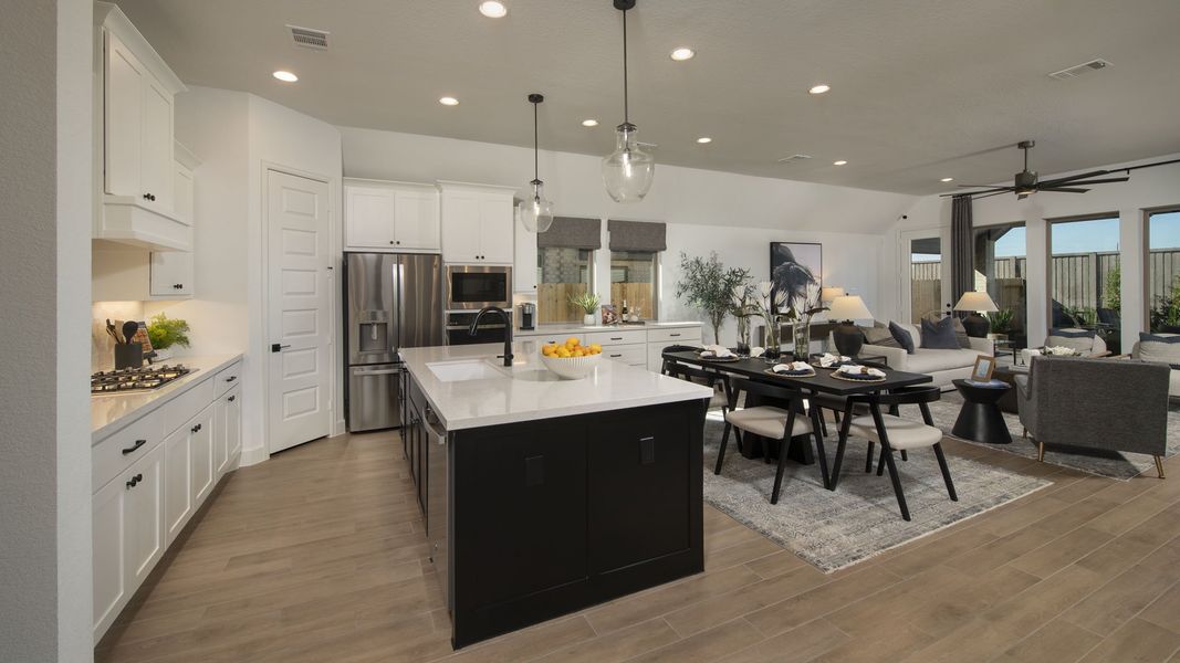 Furnished interior view inside a new home in Candela, Richmond (Image 12).