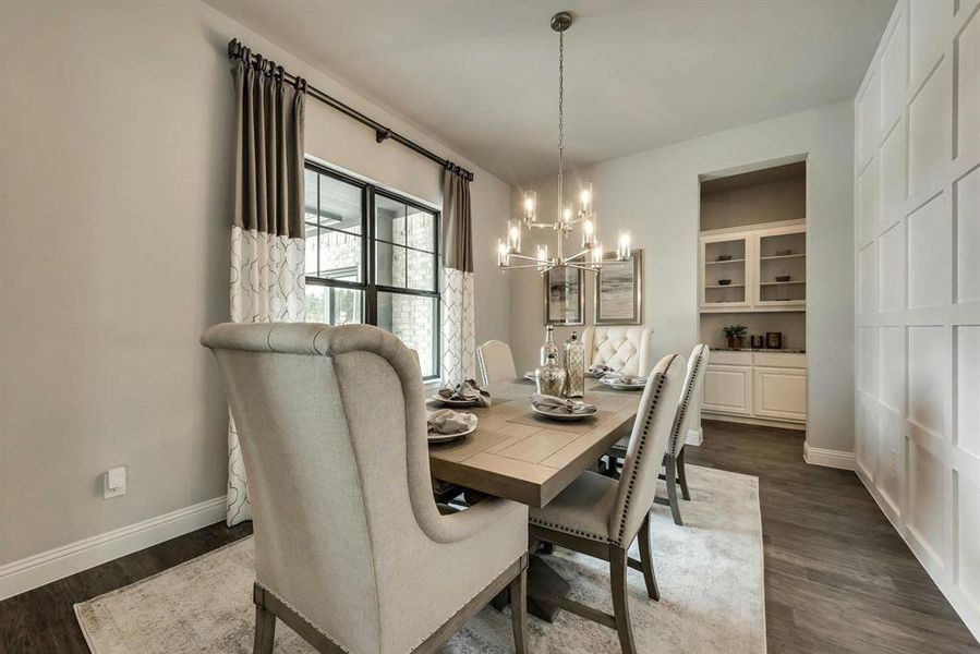 Furnished interior view inside a new home in Kentsdale Farms, DeSoto (Image 13).