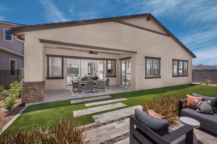 Representative exterior details of a home built from the Kelly by Mattamy Homes in Empire Pointe, Queen Creek (Image 3).