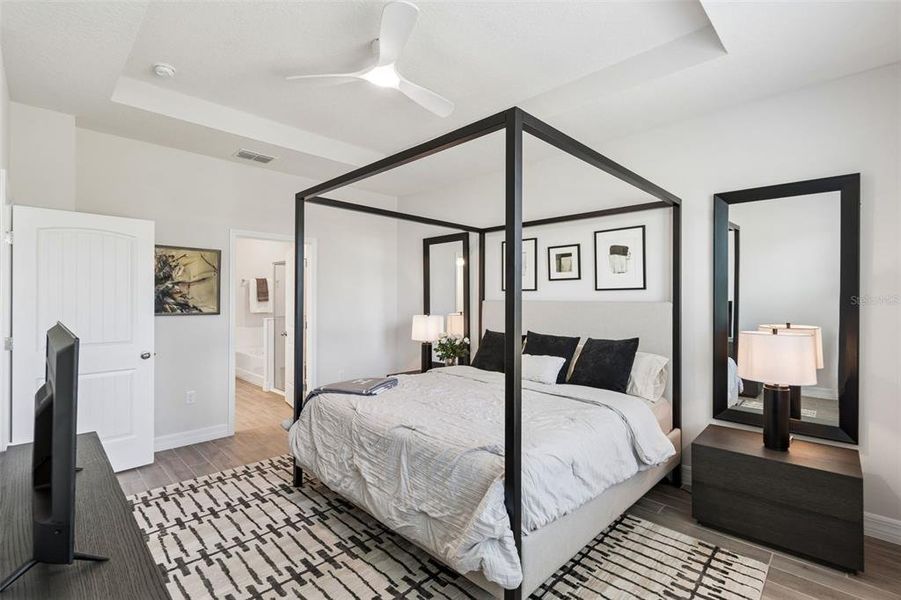 Furnished interior view inside a new home in , Winter Garden (Image 45). Furnished interior view inside a new home in , Winter Garden (Image 45).