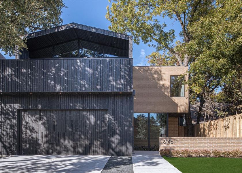 Front exterior of a new home in , Dallas, TX, highlighting curb appeal (Image 2).