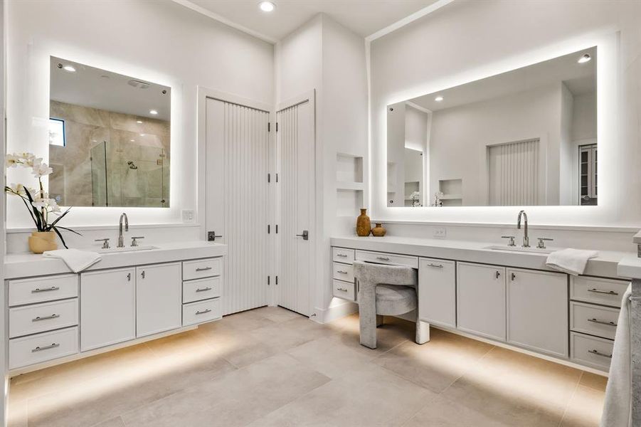 Furnished interior view inside a new home in , Dallas (Image 11). Furnished interior view inside a new home in , Dallas (Image 11).