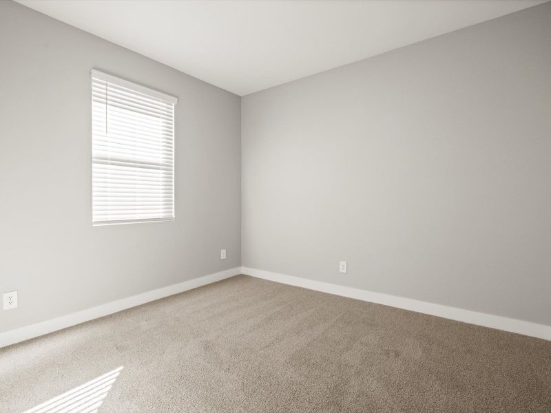 Spacious, unfurnished interior of a new home in White Tank Foothills Signature Series, Waddell (Image 16).