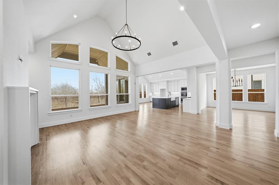 Spacious, unfurnished interior of a new home in Light Farms Graham/Reagan, Celina (Image 29).