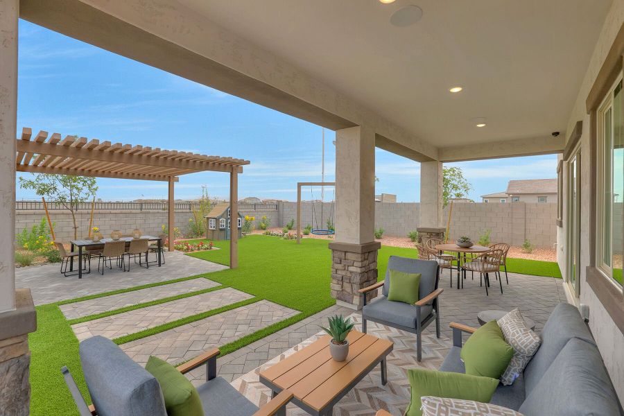 Representative exterior details of a home built from the Tawny by Mattamy Homes in Empire Pointe, Queen Creek (Image 26).