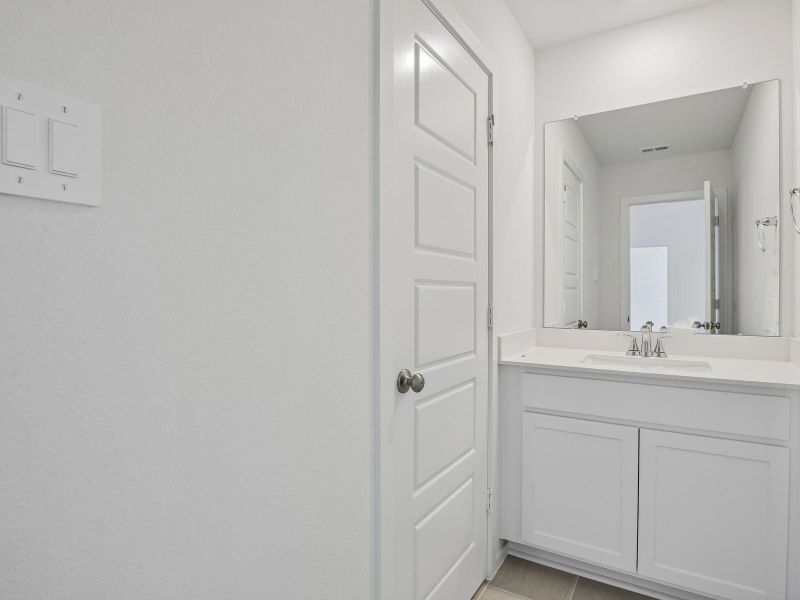 Furnished interior view inside a new home in Heights of Barbers Hill, Baytown (Image 10).