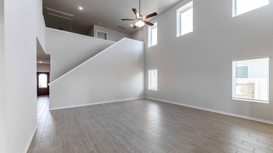 Spacious, unfurnished interior of a new home in Briarwood, Elgin (Image 23). Spacious, unfurnished interior of a new home in Briarwood, Elgin (Image 23).