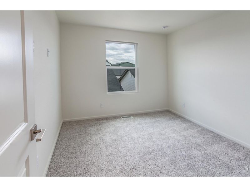 Spacious, unfurnished interior of a new home in Prairie Song Cottages, Windsor (Image 45). Spacious, unfurnished interior of a new home in Prairie Song Cottages, Windsor (Image 45).