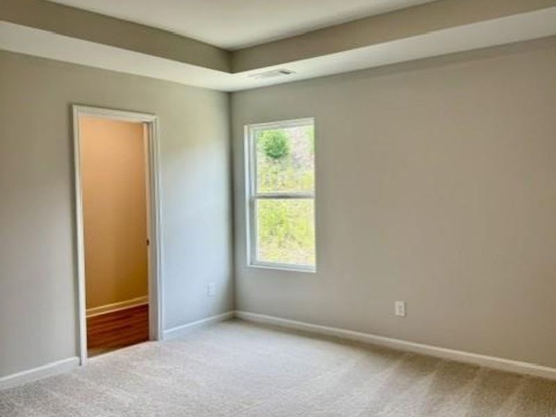 Spacious, unfurnished interior of a new home in The Bluffs, Canton (Image 12). Spacious, unfurnished interior of a new home in The Bluffs, Canton (Image 12).