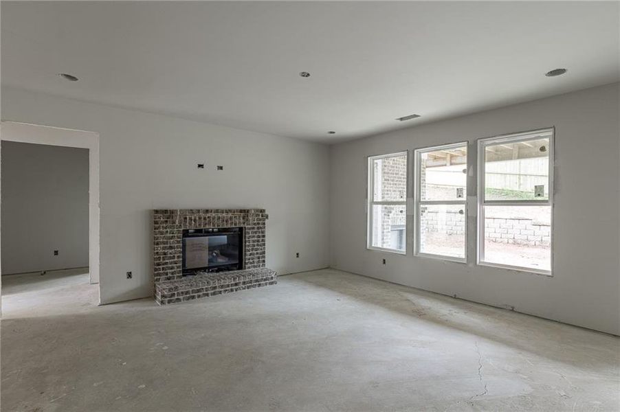 In-progress construction of a new home in , Buford, GA (Image 11).