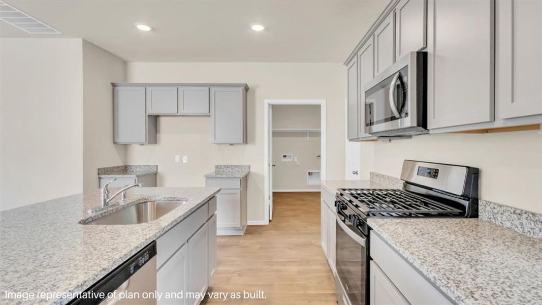 Furnished interior view inside a new home in California Meadows, Arlington (Image 9). Furnished interior view inside a new home in California Meadows, Arlington (Image 9).