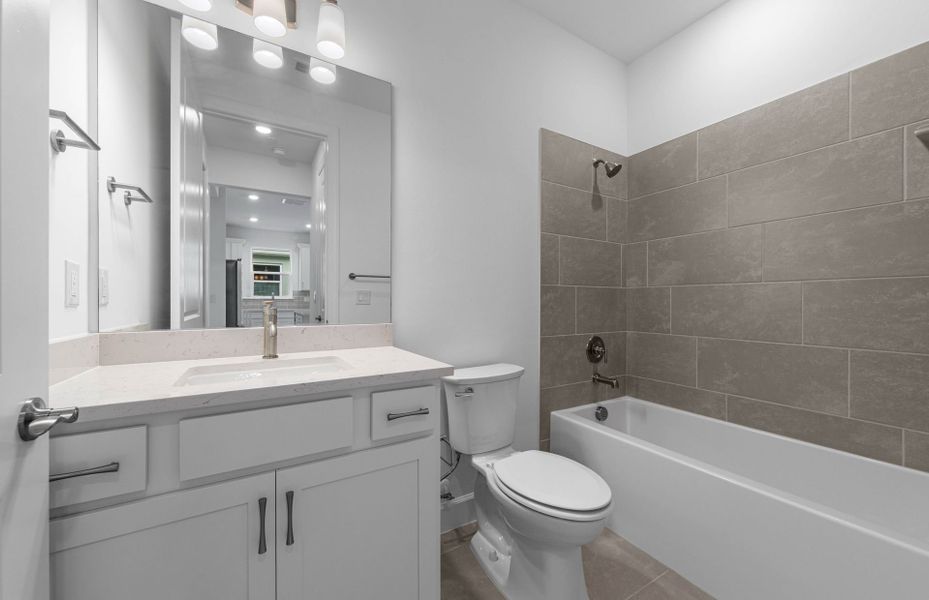 Furnished interior view inside a new home in Shores at Stillwater, Englewood (Image 9).