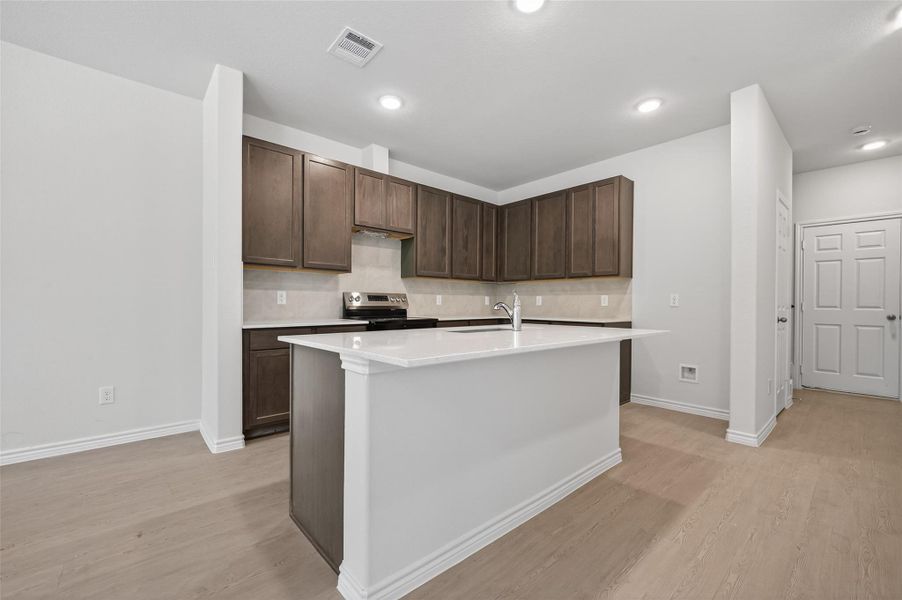 Furnished interior view inside a new home in , Houston (Image 5).