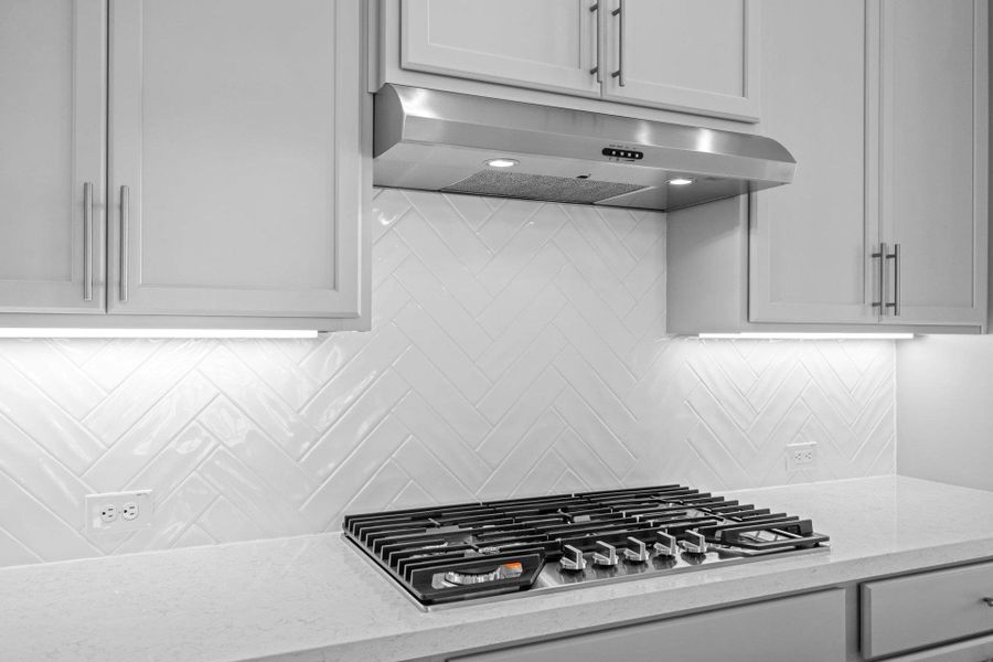 Stunning finishes in Light & Bright Kitchen