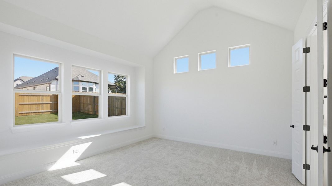 Furnished interior view inside a new home in Oaks at San Gabriel, Georgetown (Image 6).