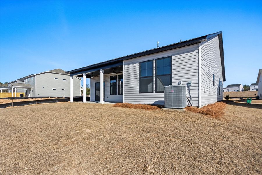 Exterior details and patio area of a home in Portrait Hills, Aiken (Image 17). Exterior details and patio area of a home in Portrait Hills, Aiken (Image 17).