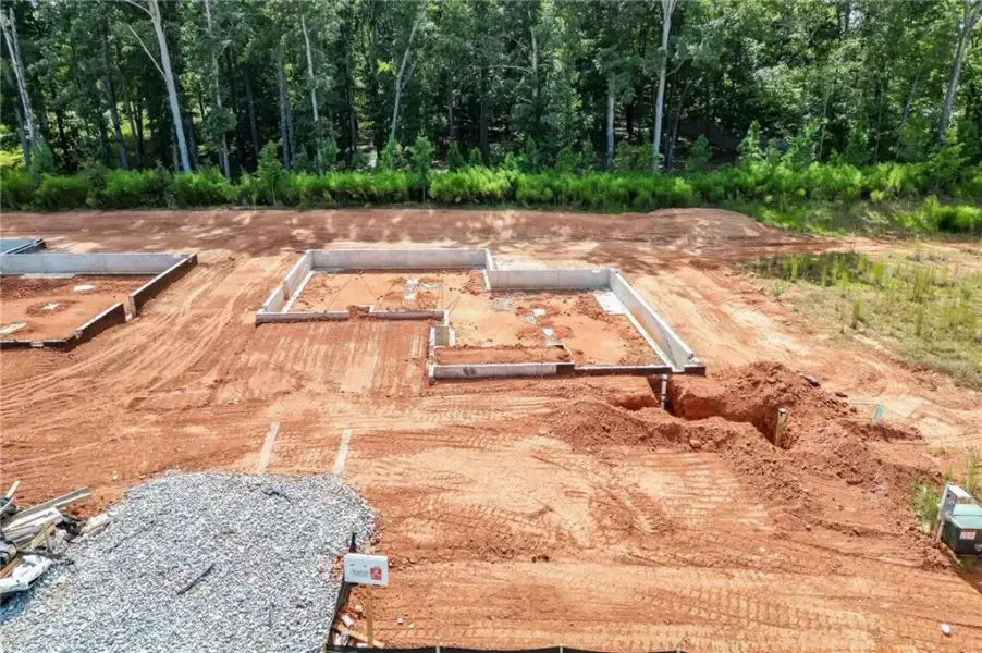 Site preparation for new homesites in , Statham (Image 4).