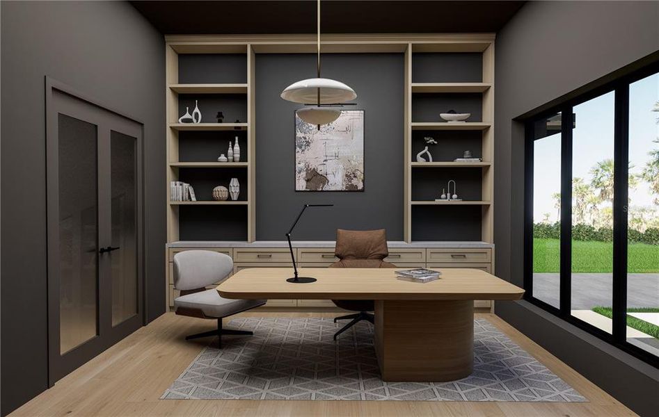 Furnished interior view inside a new home in , St. Petersburg (Image 5).