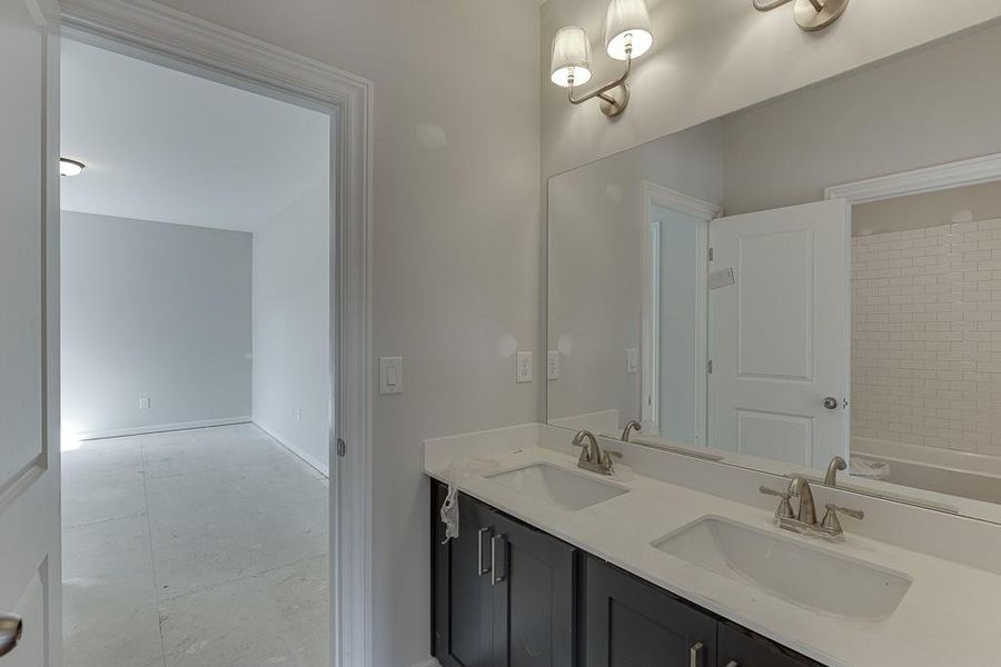 Furnished interior view inside a new home in , Buford (Image 16).