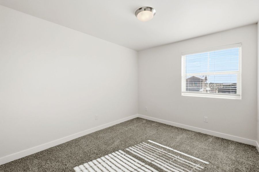 Representative unfurnished interior of a home built from the Timberon I by Hakes Brothers in Emerald Estates, El Paso (Image 28).