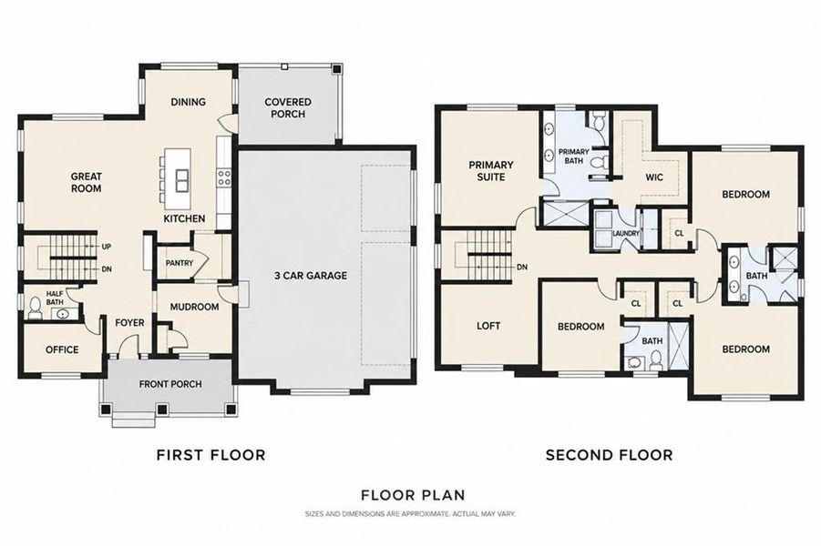 2D floor plan layout of this home in , Winston, GA (Image 3).