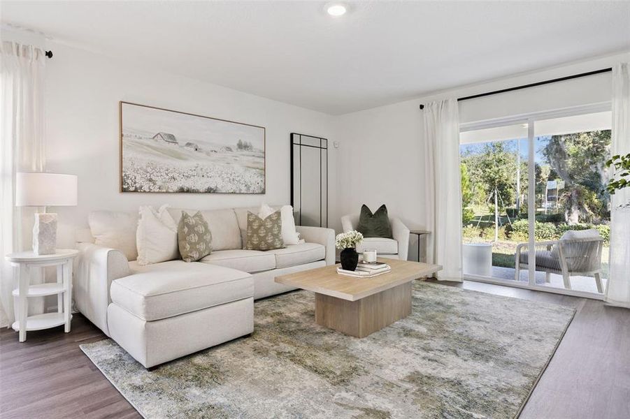 Furnished interior view inside a new home in , Tavares (Image 11).