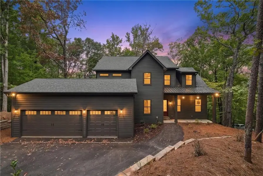 Front exterior of a new home in , Jasper, GA, highlighting curb appeal (Image 26).
